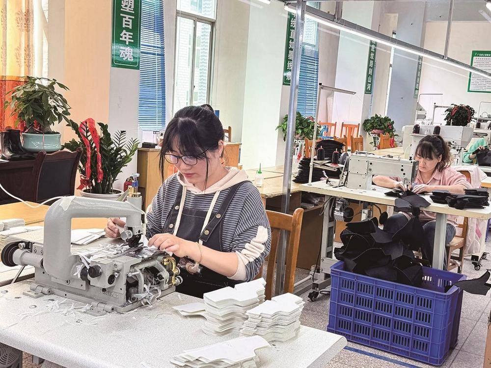 舒之恒鞋業(yè)東溪分廠(chǎng)正式運(yùn)營(yíng):鞋業(yè)
